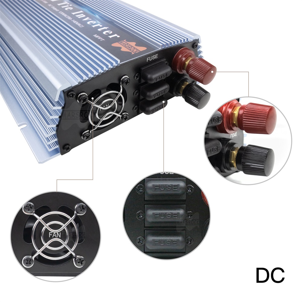 Micro Inverter 1400W Solar Grid Tie - Сетевой микроинвертор для солнечных батарей 1000-1400