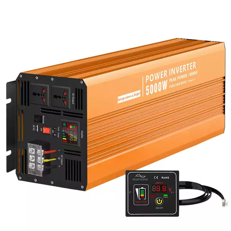 Pure Sine Wave Inverter 5000W 48V 220V - Солнечный инвертор с чистой синусоидой 5000