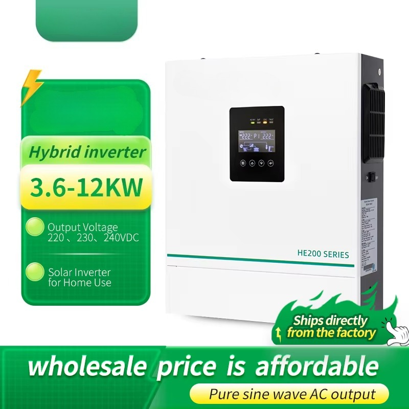 Hybrid Solar Inverter 5.5Kw Mppt 48V - Гибридный солнечный инвертор 3.6кВт 5.5кВт 6.2кВт