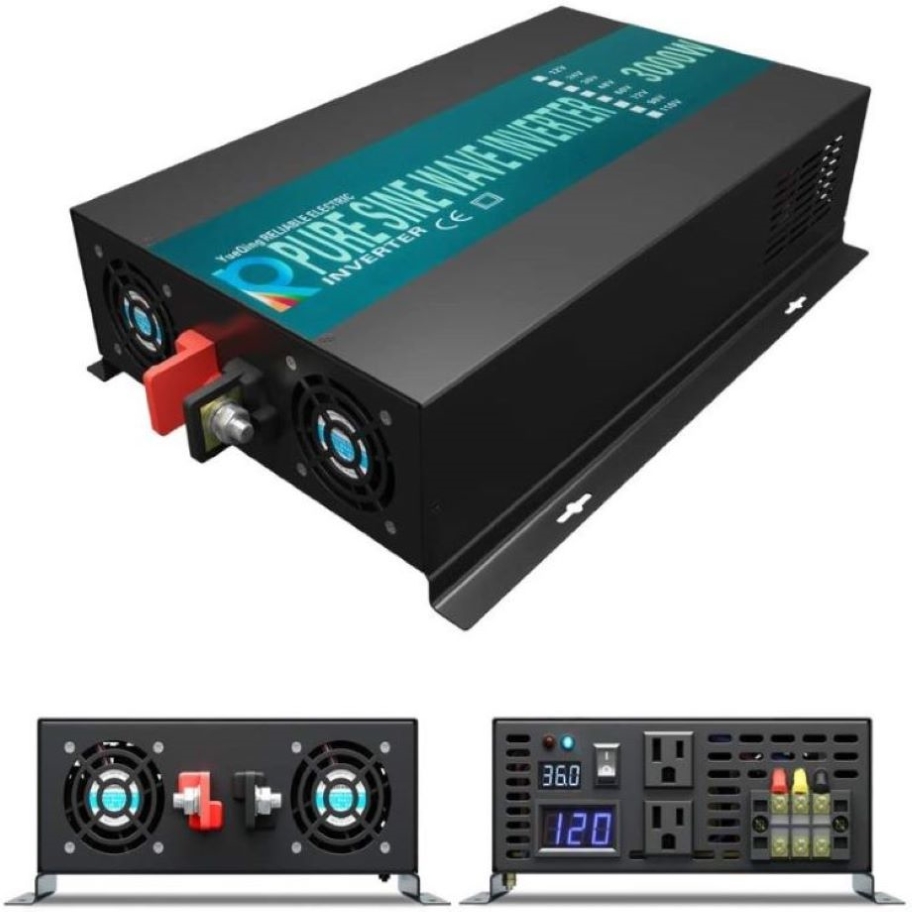 Inverter Pure Sine Wave 60Hz 120V 3000W - Инвертор чистой синусоиды 3000 Вт, генератор
