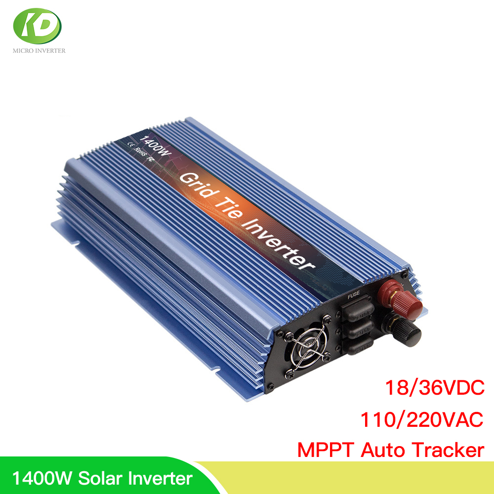 Micro Inverter 1400W Solar Grid Tie - Преобразователь немодулированного синусоидального сигнала, 18 В,