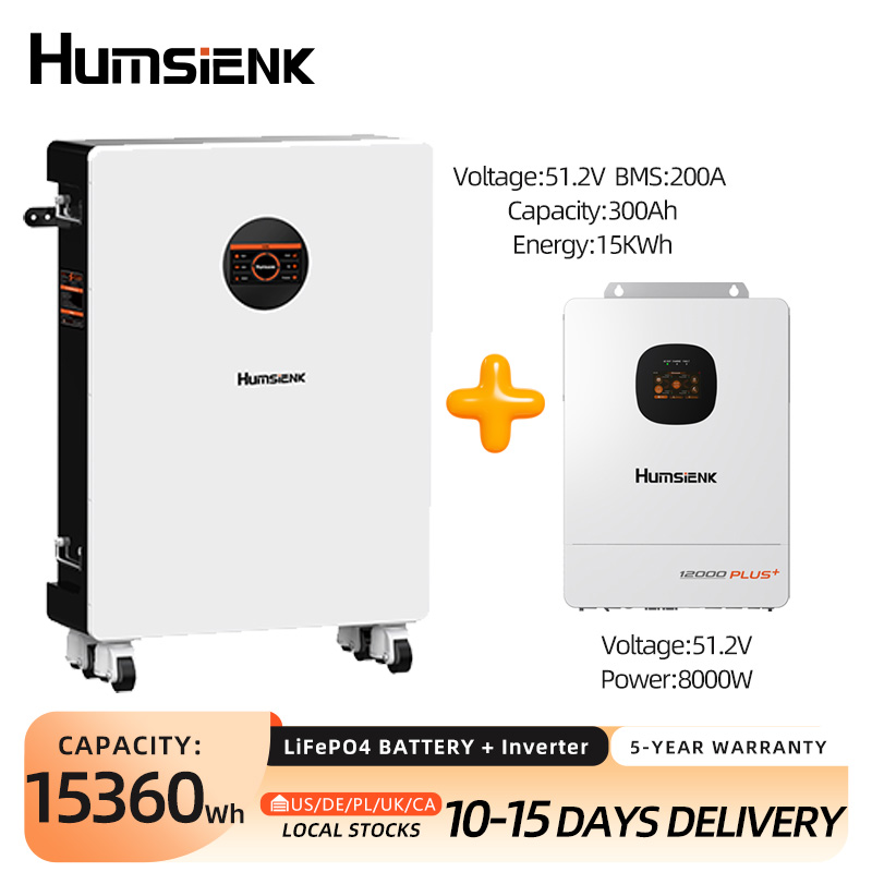 Аккумулятор Humsienk 48В 300Ач – обзор и цена Mppt Hybrid Inverter 48V 8Kw 3 Phase
