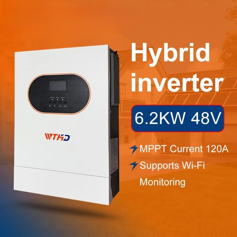 Гибридный солнечный инвертор 6 – обзор и цена Off Grid Solar Inverter 48V 6000W