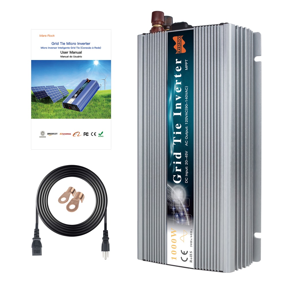 1000 Вт, 1300 Вт, 1400 Вт, сет – обзор и цена Micro Inverter 1400W Solar Grid Tie