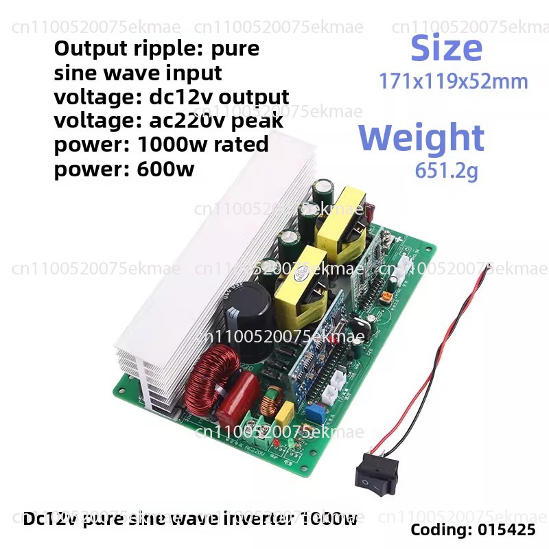 500 Вт/1000 Вт чистый синусоид – обзор и цена Pure Sine Wave Inverter Board 24V 48V