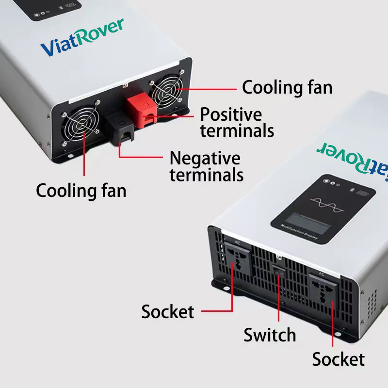 Инвертор с чистой синусоидой 1 – обзор и цена Inverter Pure Sine Wave 60Hz 120V 3000W