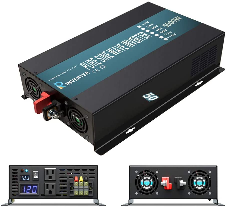 Инвертор немодулированного син – обзор и цена Pure Sine Wave Inverter 5000W 48V 220V