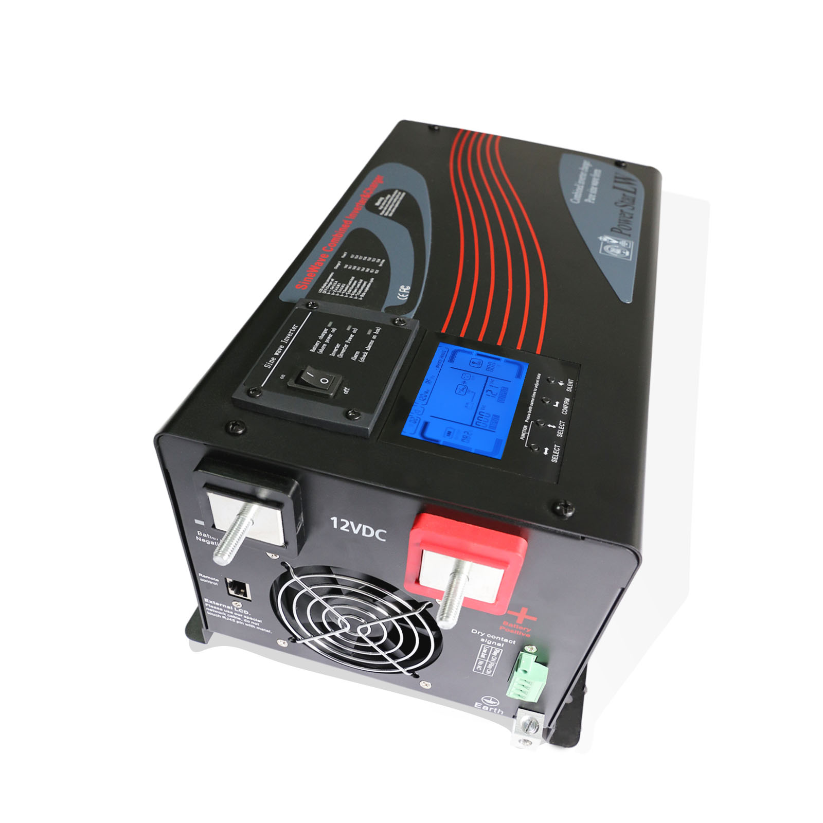 Гибридный солнечный инвертор с – обзор и цена Off Grid Solar Inverter 48V 6000W