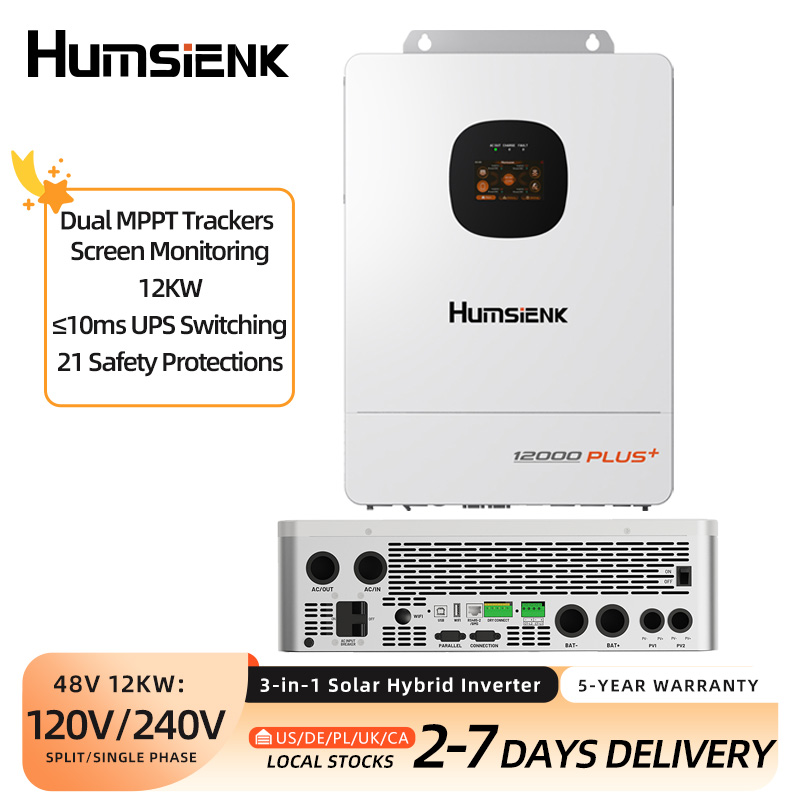 Гибридный солнечный инвертор H – обзор и цена Mppt Hybrid Inverter 48V 8Kw 3 Phase
