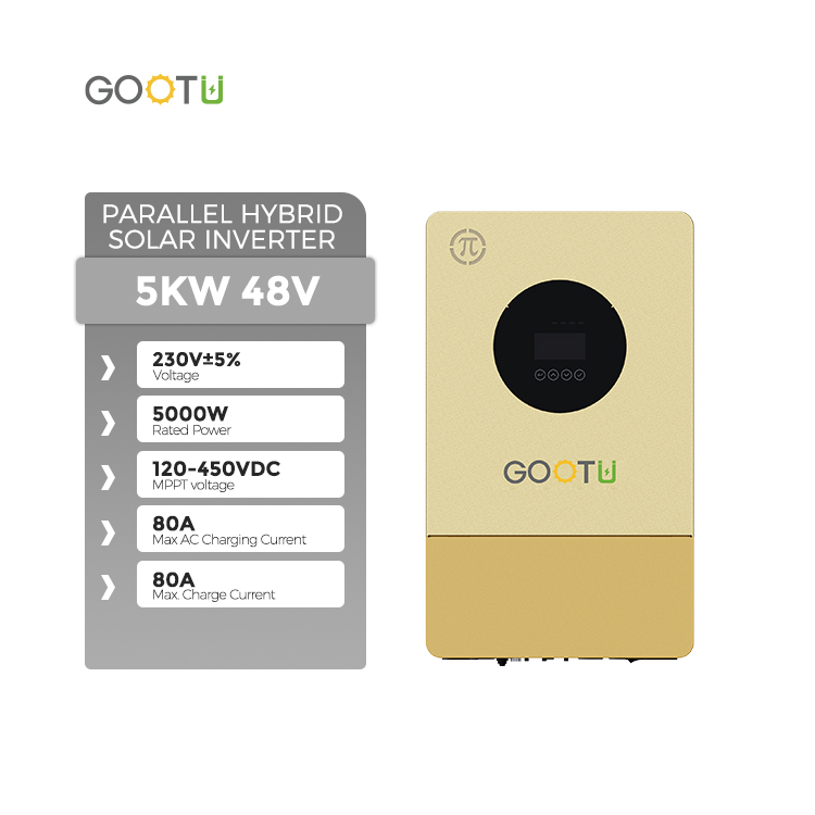 Гибридный солнечный инвертор 5 – обзор и цена Parallel Solar Inverter 48V 5000W Mppt