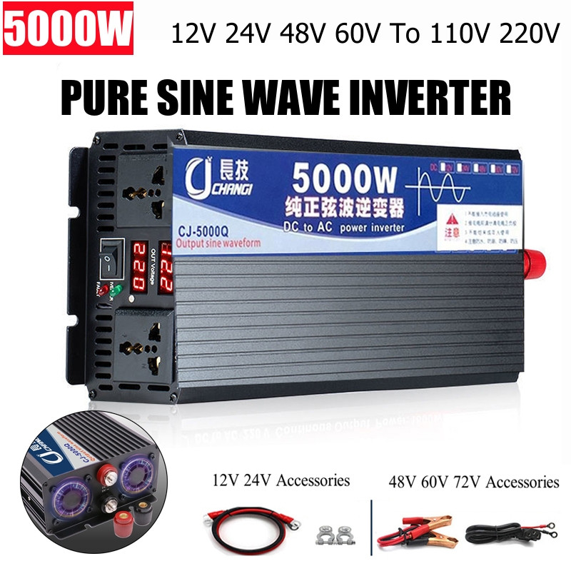 4000 Вт/5000 Вт/5500 Вт/3000 В – обзор и цена Inverter Pure Sine Wave 60Hz 120V 3000W