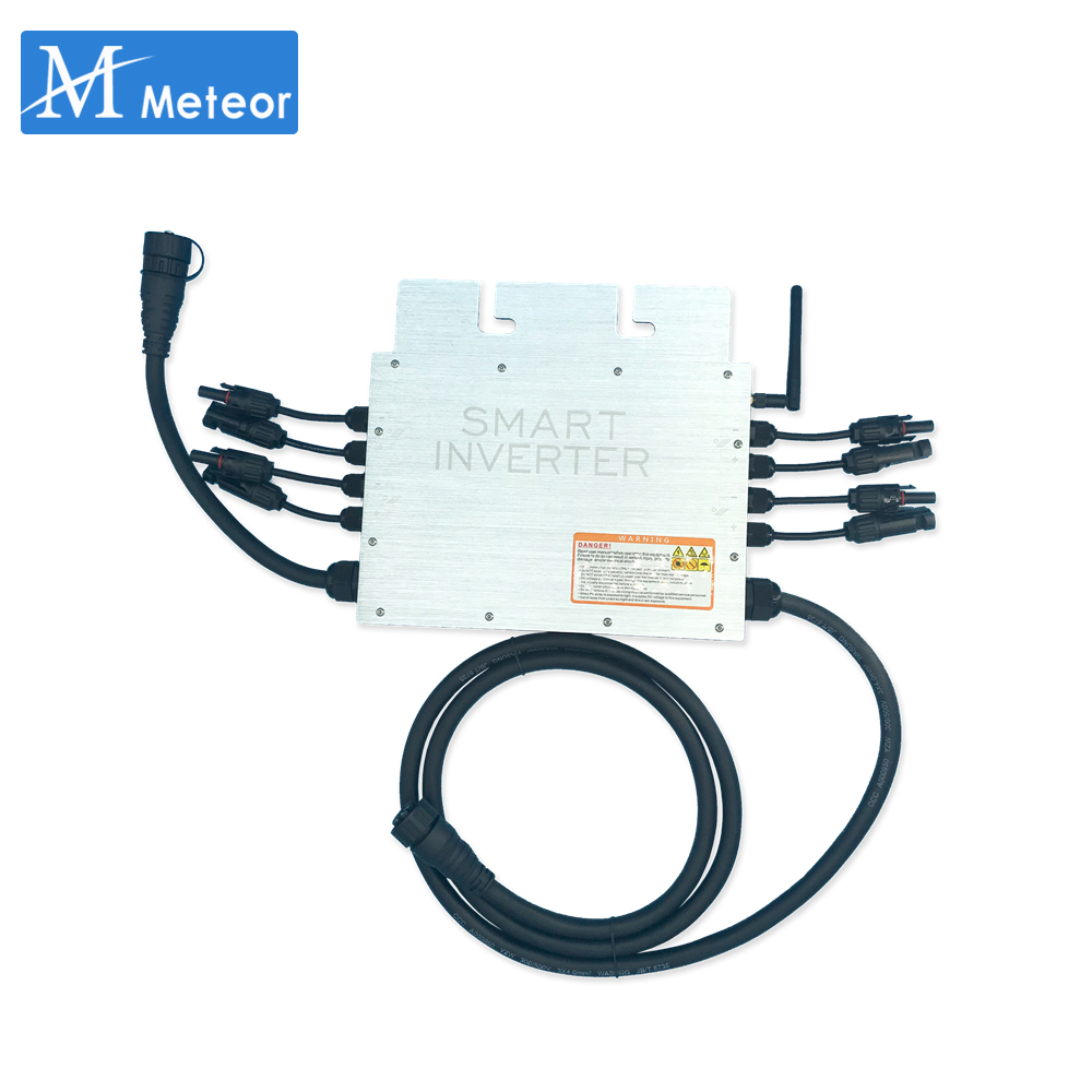 1200 Вт 1400 Вт Микроинвертор  – обзор и цена Micro Inverter 1400W Solar Grid Tie