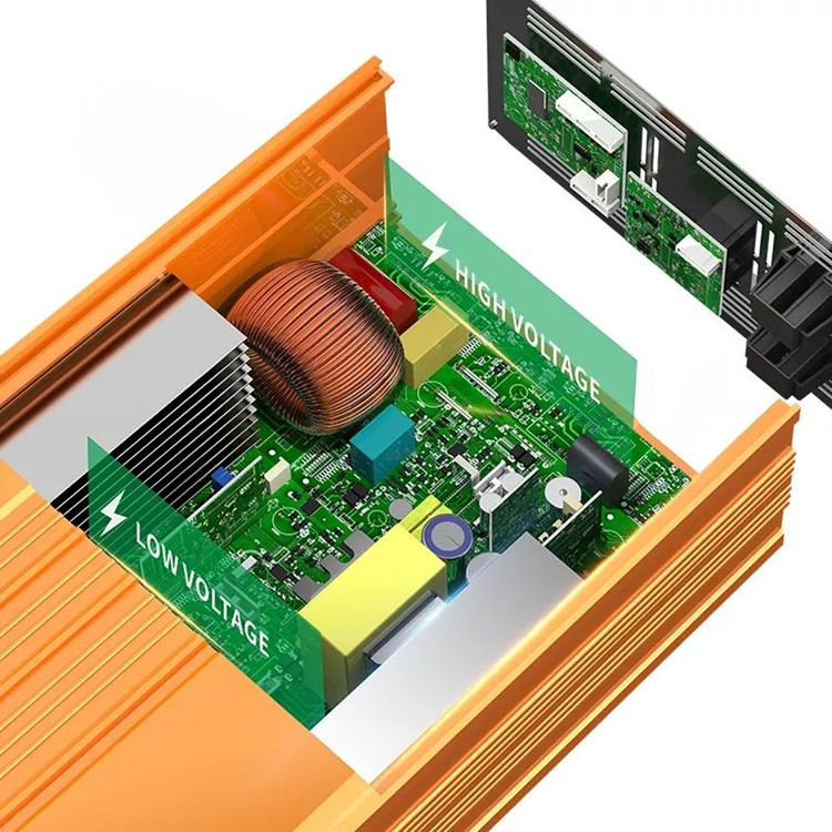 Солнечный инвертор с чистой си – обзор и цена Pure Sine Wave Inverter 5000W 48V 220V