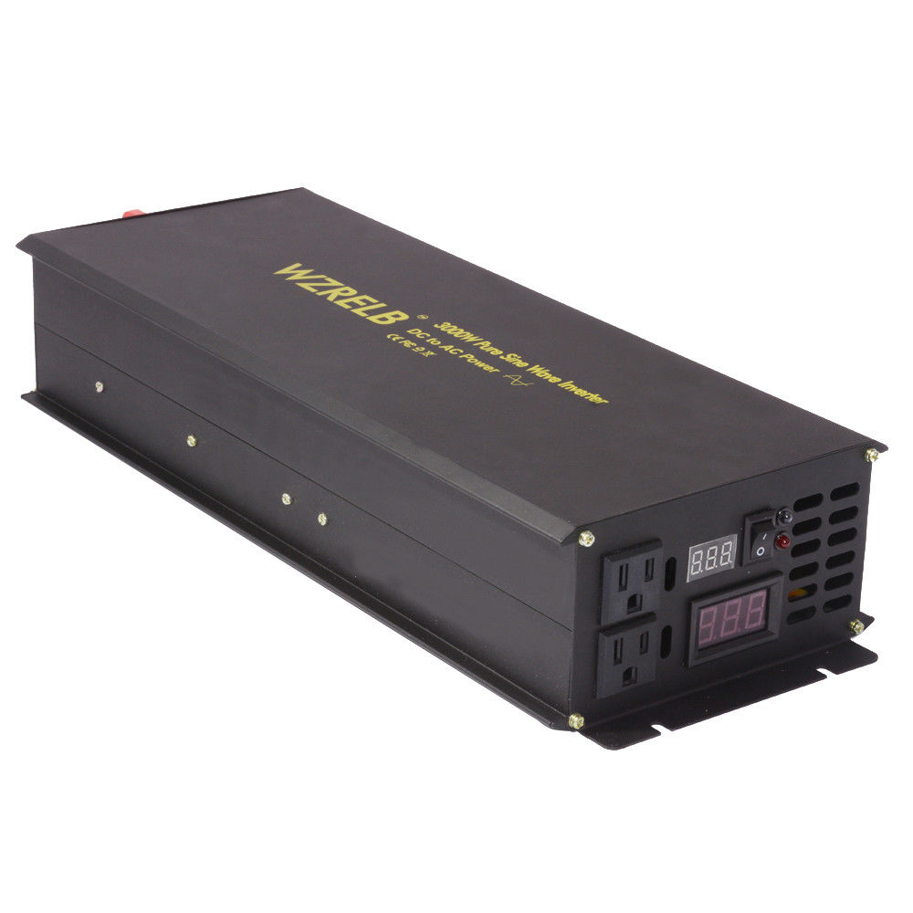 3000 Вт инвертор солнечной эне – обзор и цена Inverter Pure Sine Wave 60Hz 120V 3000W
