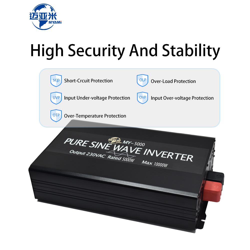 Новый инвертор немодулированно – обзор и цена Pure Sine Wave Inverter 5000W 48V 220V