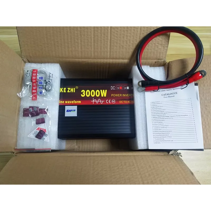 Инвертор солнечной энергии Eas – обзор и цена Pure Sine Wave Inverter 5000W 48V 220V