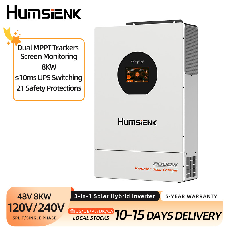 Гибридный солнечный инвертор H – обзор и цена Mppt Hybrid Inverter 48V 8Kw 3 Phase