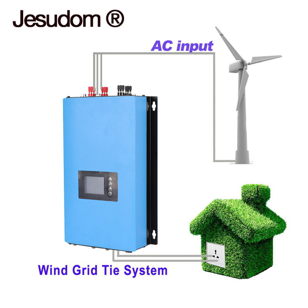 Сетевой инвертор Jesudom Wind  – обзор и цена Grid Tie Inverter Limiter 2000W